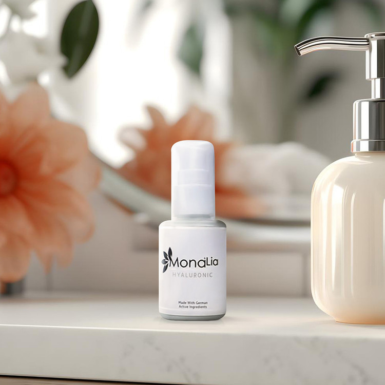 کرم آبرسان مونالیا، مدل Hyaluronic، مناسب پوستهای نرمال حجم 30 میلیلیتر