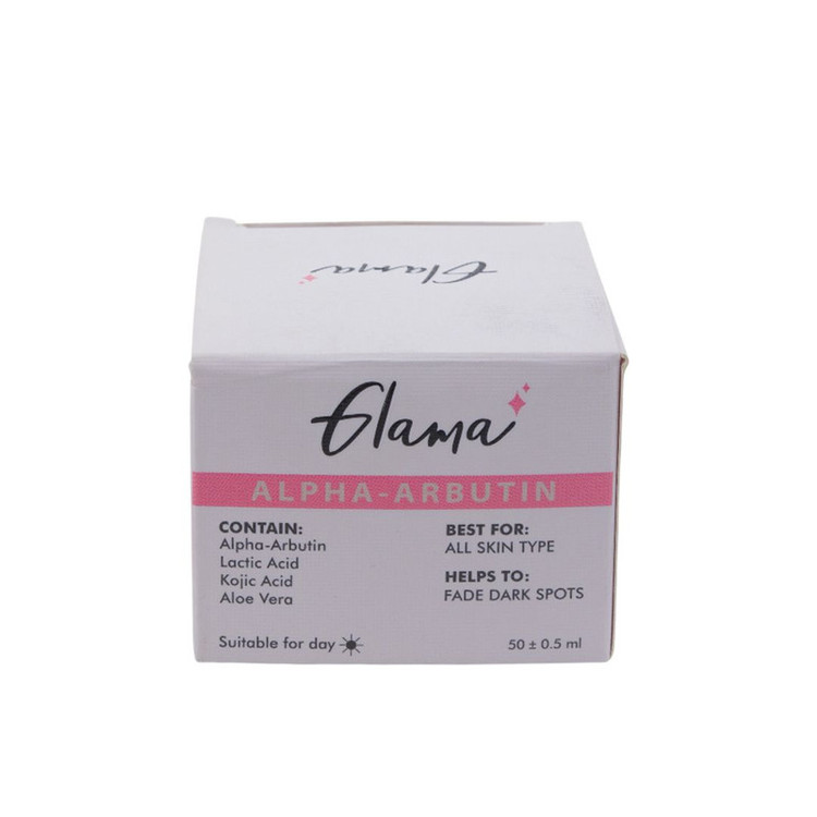 کرم ضد لک و روشن کننده گلاما مدل ALPHA - ARBUTIN روز حجم 50 میلی لیتر
