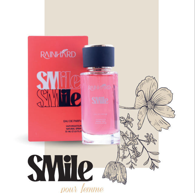 ادکلن رین هارد مدل SMILE رایحه باکارات رژ 55 میلی لیتر