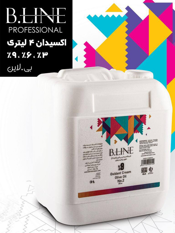 کرم اکسیدان بی لاین مدل ۱۲ درصدی شماره ۳ حجم 4000 میلی لیتر
