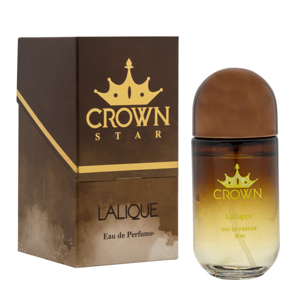 ادو پرفیوم مردانه کراون استار مدل Lalique Encre Noir حجم 30 میلیلیتر