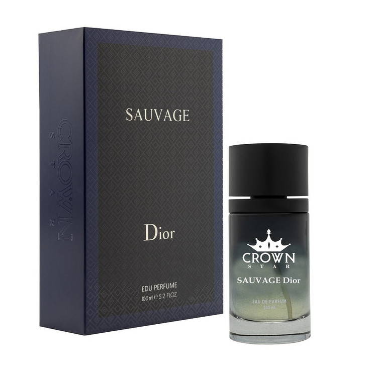 ادو پرفیوم مردانه کراون استار مدل Sauvage Dior با رایحه تلخ حجم 100 میلی لیتر