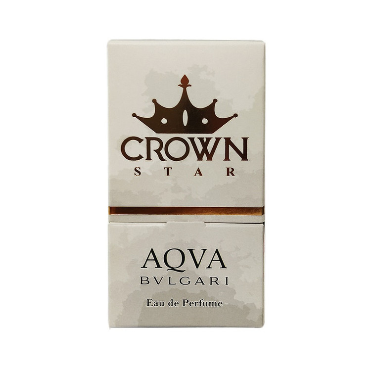 ادو پرفیوم مردانه کراون استار مدل Bvlgari Aqva با رایحه خنک و شیرین حجم 30 میلی لیتر