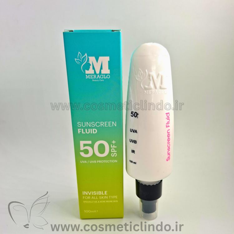 فلوئید ضدآفتاب با SPF50 حجم 100 میلی لیتر مراگلو