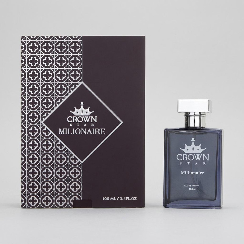 عطر و ادکلن مردانه کراون استار مدل میلیونر حجم 100 میلی لیتر