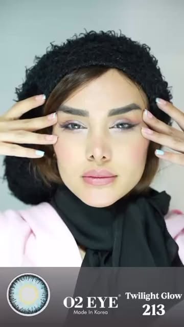 لنز رنگی اکسیژن ویو (O2 EYE) دیلی مدل نچرال زیر ۱۴ میلی‌متر